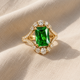 Anel de dourado elegante Elisova Grenthal