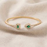 Pulseira elegante Verdeira Caruso | Dourada