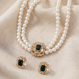 Conjunto elegante de joias douradas Tamsin Verdalle