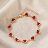 Pulseira elegante Ophelyra Garnetelle | Dourada