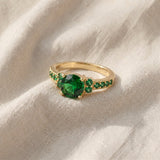 Anel dourado elegante Celia Ferrowyn