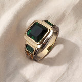 Anel dourado elegante Emeric Valestone