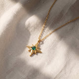 Colar encantador Estelle – Joia celestial | Dourado