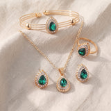 Conjunto elegante de joias douradas Noémie Glastra