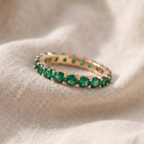 Anel dourado elegante Luneth Ardenelle