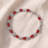 Pulseira Giada Valrouge | Pulseira elegante em prateado
