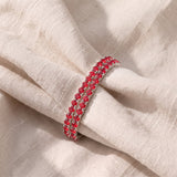 Bracelete Isadira Blazewyn em prateado