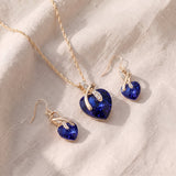 Conjunto de joias elegante Tavira Marisolde em dourado