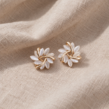 Brincos Flor de Pérola