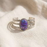 Pulseira rígida boémia elegante e ajustável