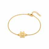 Pulseira com Patas e Nomes