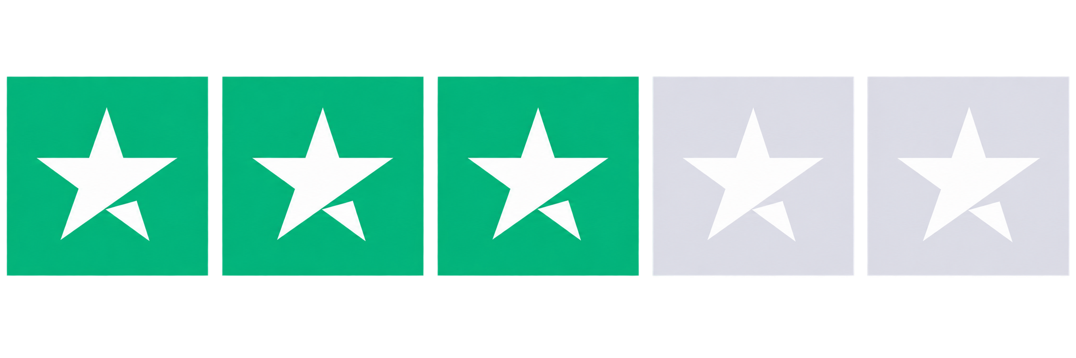 3 de 5 estrelas